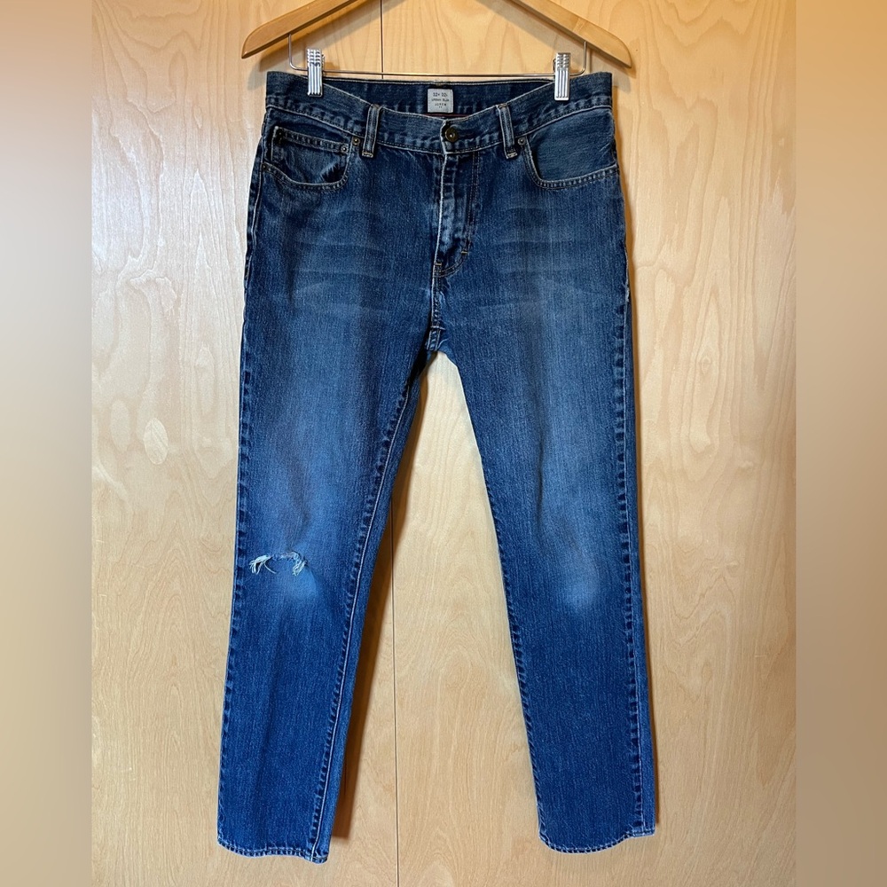 J. Crew men's 32 x 32 urban slim jeans